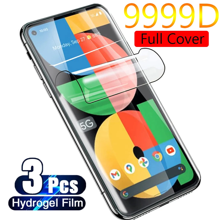 Google Pixel 8A - 3 adet Hidrojel film Google Piksel