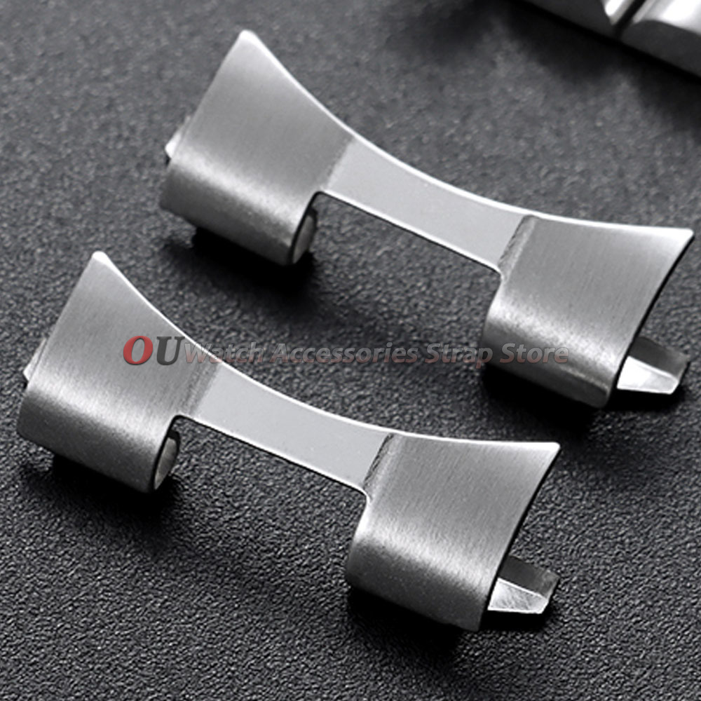 Watch Band Connector - Rolex için 12/14/16/18/19/20/22/24mm Paslanmaz Çelik Adaptör