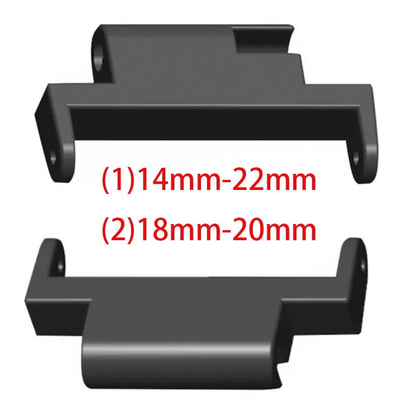 Watch Band Connector - 2 adet 18mm ila 20mm 14mm