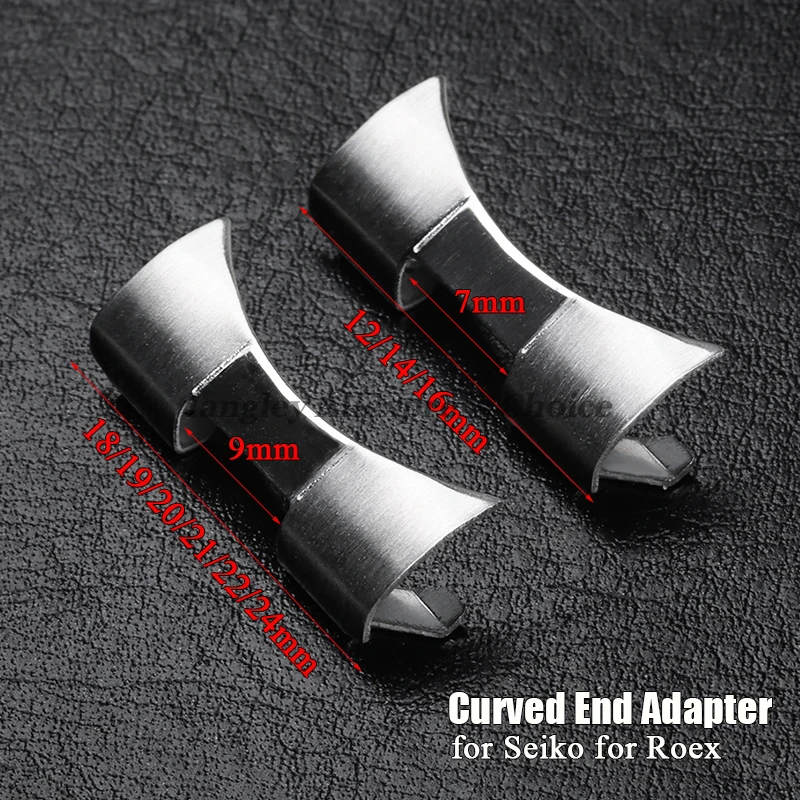 Watch Band Connector - Kavisli Uç Bağlantısı Seiko SKX007 009