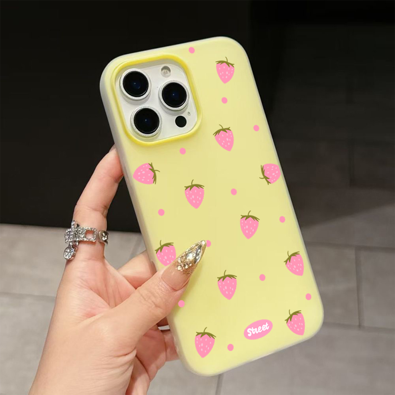 Tatlı Pembe Çilek Desenli Tele - Xiaomi Redmi Note 14 incelemesi ve fiyatı